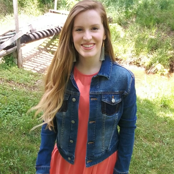 Lularoe Harvey Denim Jacket - Picture 4 of 6